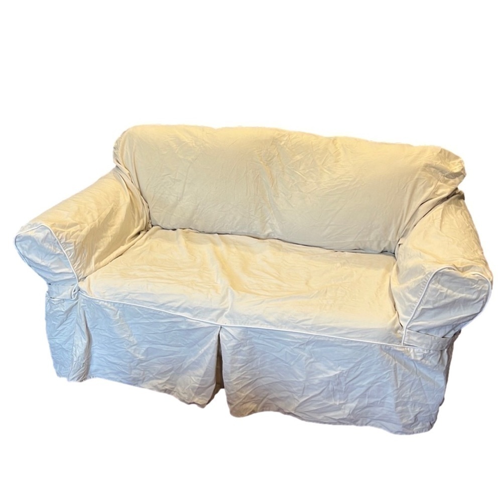⭐️ L.L Bean 100% Cotton Loveseat Cover 60” - 72”